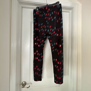 Christmas light leggings